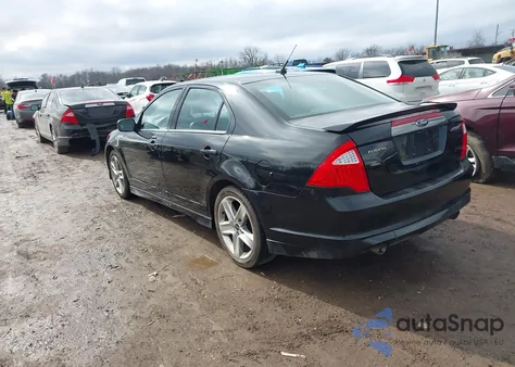 2012 Ford Fusion Sport from USA, damaged, VIN 3FAHP0KC6CR165664